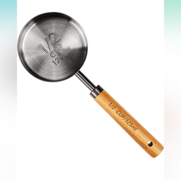 New! Space Gray Measuring Cups - Picture 6 of 9